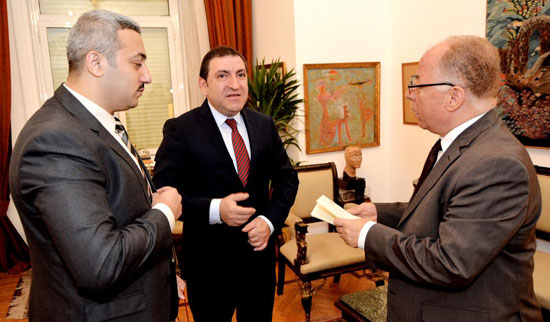 وزير الثقافة يلتقى نظيره الأذربيجانى لبحث العلاقات بين الدولتين  (3)