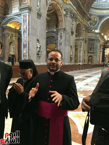الوفد المصرى يلتقى بابا الفاتيكان ضمن وفد الدبلوماسية الشعبية (7)