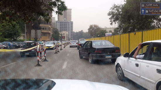  المرحلة الثانية لإنشاء نفق ميدان النهضة (5)