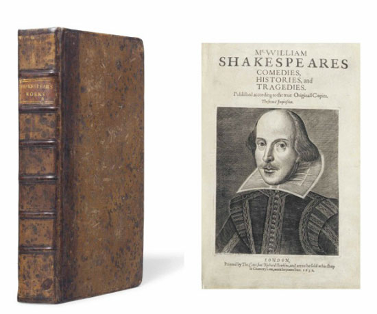 أعمال شكسبير المعروضة بالمزاد (3)