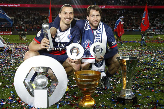 باريس سان جيرمان بطل الدوري الفرنسي (4)
