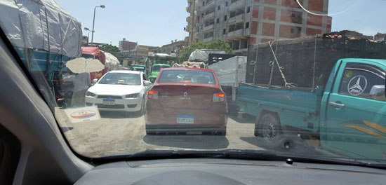 فوضى المرور وتكدس السيارات بالمحمودية فى الإسكندرية (1)