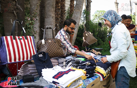 القنصلية الفرنسية بالإسكندرية تنظم سوقاً خيريًا (31)