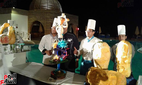 انطلاق مهرجان الإبداع للطهاة بالغردقة بمشاركة 73 شيف (1)