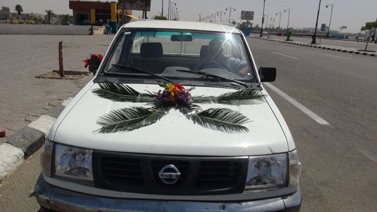 كرنفال سيارات الزهور بكورنيش السويس (1)