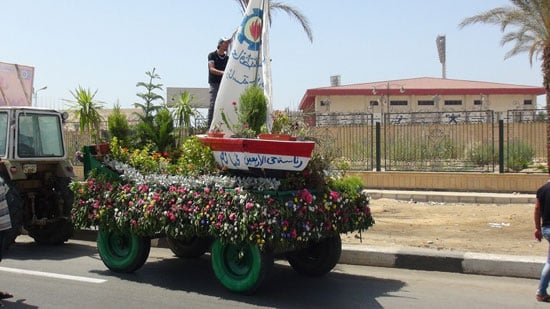 كرنفال سيارات الزهور بكورنيش السويس (3)