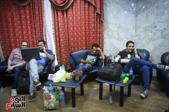 وقفة الصحفيين امام نقابتهم ضد وزير الداخلية  (20)