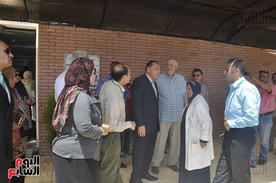 إفتتاح وحدة العلاج الإشعاعي بالمستشفى الجامعى بالاسماعيلية (2)