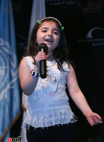 أطفال سوريا يعرضون معاناتهم فى حفل مفوضية اللاجئين بيوم التنوع الثقافى (17)