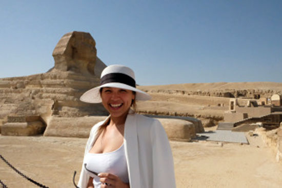 سائحة أمريكية تنشر صورها أثناء رحلتها لمصر (20)