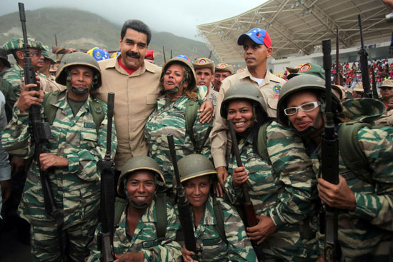 انتهاء-مناورات-عسكرية-واسعة-النطاق-فى-فنزويلا-(16)