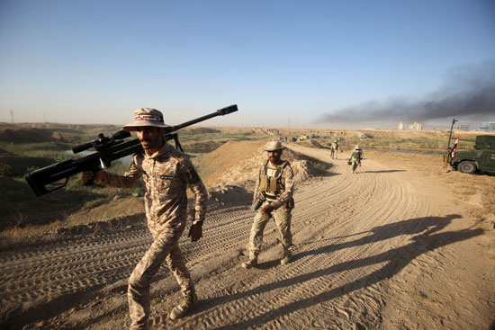 القوات العراقية تتقدم نحو الفلوجة (2)