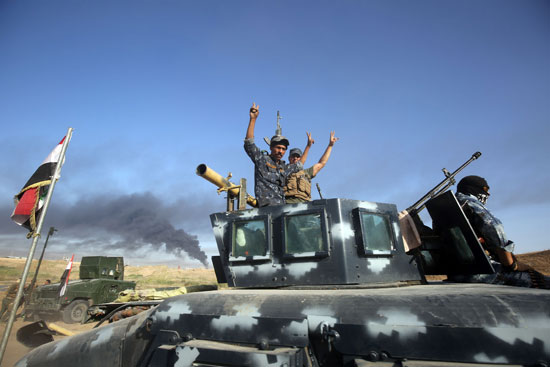 القوات العراقية تتقدم نحو الفلوجة (4)
