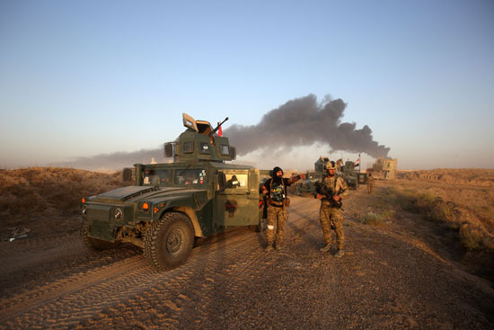 القوات العراقية تتقدم نحو الفلوجة (7)