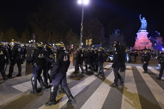 اشتباكات-الشرطة-الفرنسية-مع-المتظاهرين-(19)