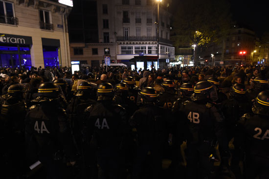 اشتباكات-الشرطة-الفرنسية-مع-المتظاهرين-(22)
