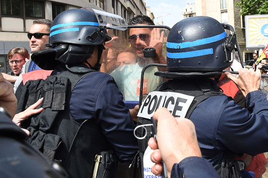 تظاهرات فرنسا  (4)