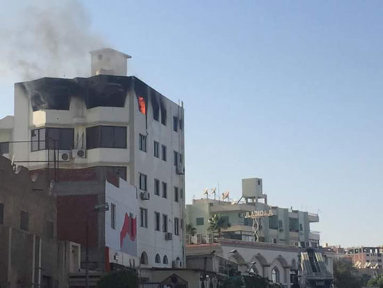 حريق الفندق (2)