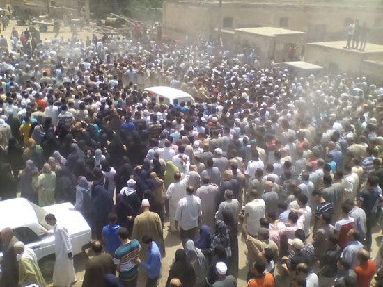 تشيع جنازة الشهيد الرقيب أحمد عاطف الجنادي  (3)