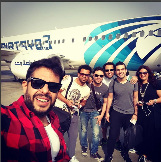 مصر للطيران ، محمد حماقى ، صورة سيلفى ، السياحة ، الشركة ، ادعم طيران بلدك  (1)