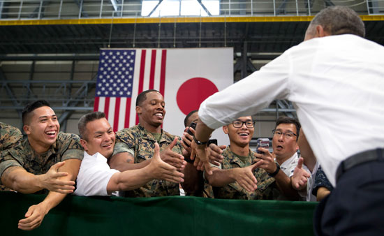  أوباما يزور هيروشيما  (1)