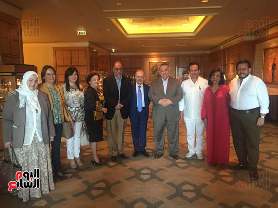  لجنة الشئون الخارجية بالبرلمان تنظم حفلا لتوديع سفيرا المغرب والعراق (4)