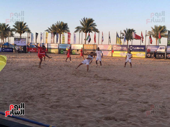 لبنان يهزم البحرين 4  2 فى بطولة الكرة الشاطئية (3)