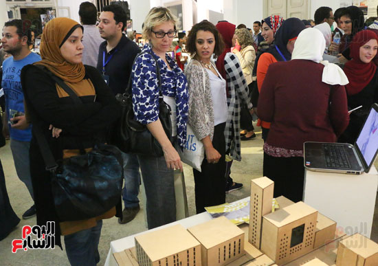 افتتاح معرض لتصميمات معاصرة بالمعهد الثقافى الفرنسى بالإسكندرية (10)