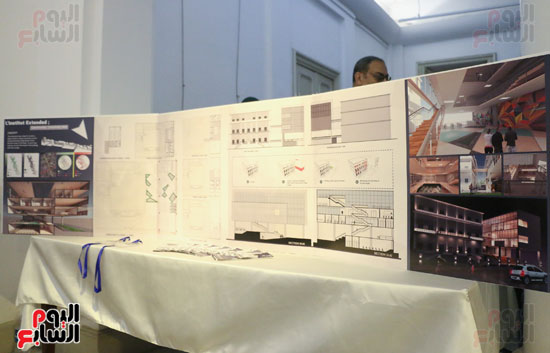 افتتاح معرض لتصميمات معاصرة بالمعهد الثقافى الفرنسى بالإسكندرية (2)
