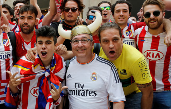 جماهير ريال مدريد واتلتيكو مدريد (5)