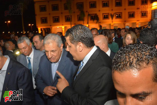 إبراهيم محلب و6 وزراء يفتتحون مستشفى الأورام فى الأقصر  (26)