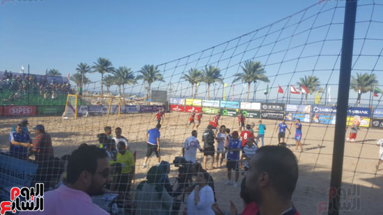 مصر تهزم لبنان وتتأهل للدور نصف النهائى من بطولة الشاطئية (6)