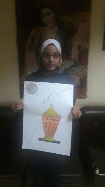  قصر ثقافة بيلا بكفر الشيخ ينظم ورشة لرسم لوحات رمضانية (11)