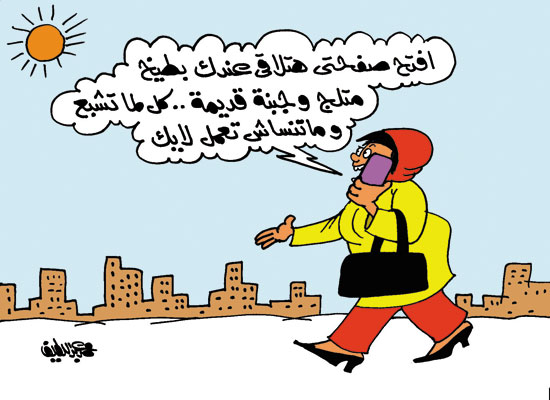 كاريكاتير ، الياميش ، ارتفاع الاسعار ، شهر رمضان، ياميش رمضان  (3)