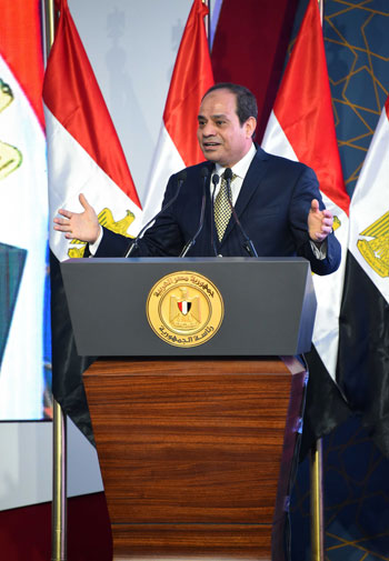 الرئيس السيسى يفتتح مشروع الأسمرات بالمقطم  (5)