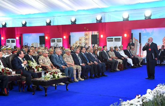 الرئيس السيسى يفتتح مشروع الأسمرات بالمقطم  (19)