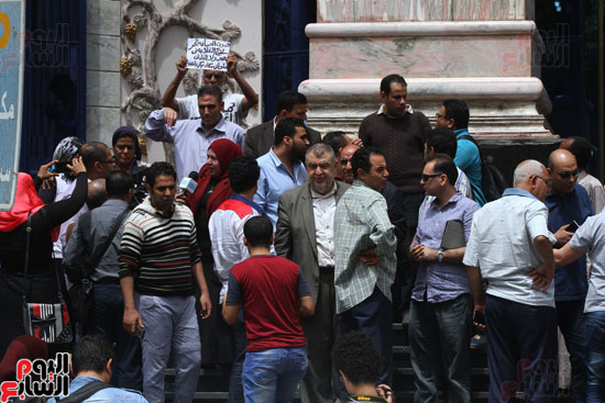 محمد عبد القدوس نقابه الصحفيين مظاهرات نقابة الصحفيين اقتحام نقابة الصحفيين (3)