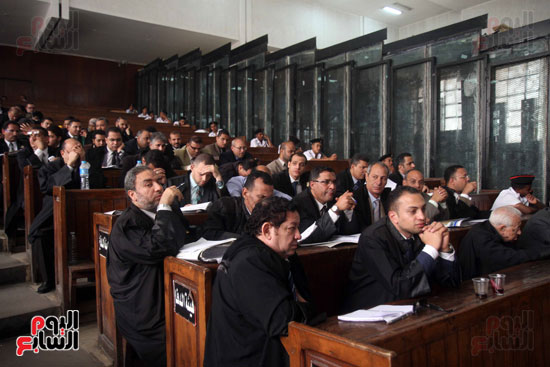  جلسات إعادة محاكمة 155 متهما فى مذبحة كرداسة (21)