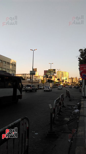 أعمدة الكهرباء، مضاءة ، شارع البطل أحمد عبد العزيز (1)