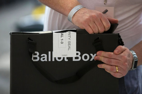 إغلاق مراكز اقتراع الانتخابات المحلية فى بريطانيا وبدء فرز الأصوات (1)