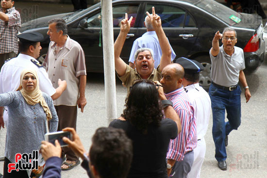 المواطنون الشرفاء يحاصرون نقابة الصحفيين (14)