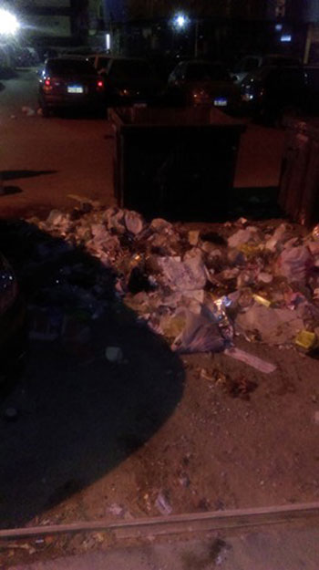 تراكم القمامة، ازمة القمامة، الزيتون، شارع طومانباى، اخبار الزيتون، محافظة القاهرة (3)