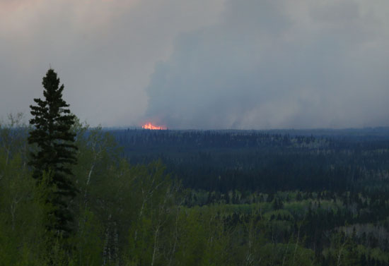 حرائق الغابات  كندا (11)