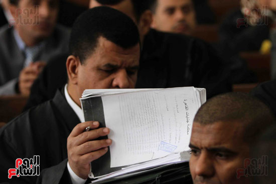 جلسات محاكمة المتهمين بـتنظيم ولاية داعش القاهرة (10)