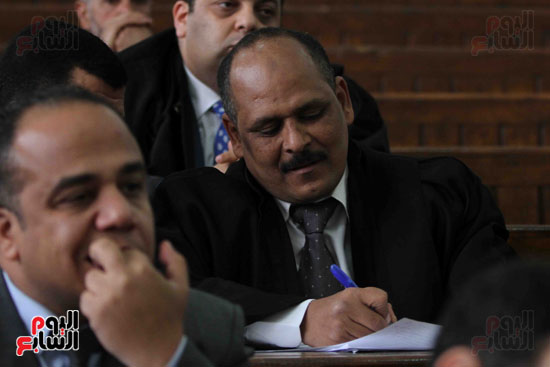 جلسات محاكمة المتهمين بـتنظيم ولاية داعش القاهرة (12)