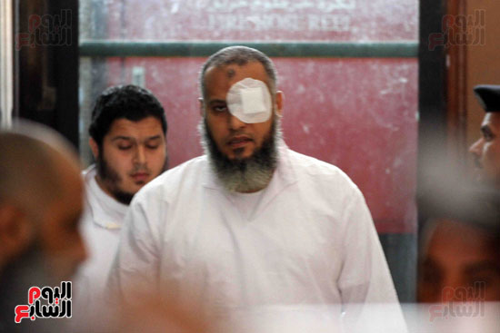 جلسات محاكمة المتهمين بـتنظيم ولاية داعش القاهرة (15)