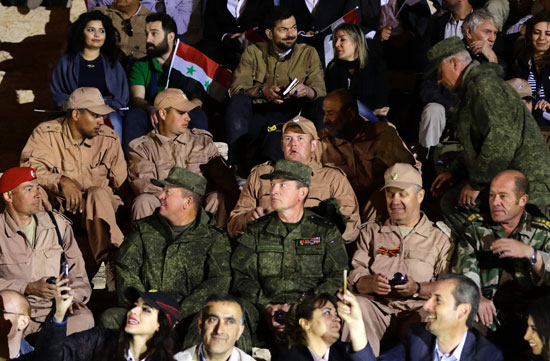سوريا تحتفل بمئوية عيد الشهداء على مسرح تدمر بعد استعادته من داعش (12)