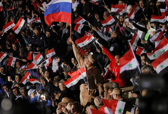 سوريا تحتفل بمئوية عيد الشهداء على مسرح تدمر بعد استعادته من داعش (4)