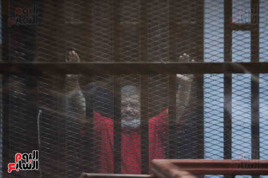 محاكمه مرسي فى قضية التخابر (1)