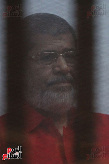 محاكمه مرسي فى قضية التخابر (13)